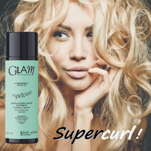Dott. Solari Glam Supercurl Intensive Styling Cream for Curly Hair Интензивен стилизиращ крем за къдрава коса, 150ml
