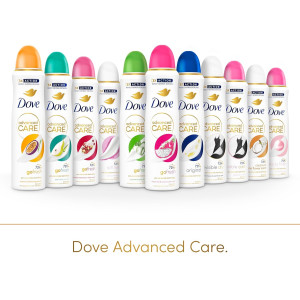 Dove Advanced Care Go Fresh Cucumber & Green Tea Дезодорант спрей против изпотяване за жени , 200ml
