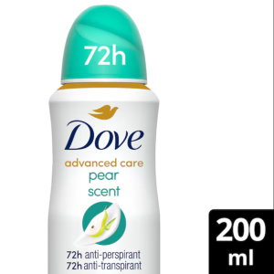 Dove Advanced Care Go Fresh Pear & Aloe Vera  Дезодорант  с аромат на круша и алое вера , 200ml