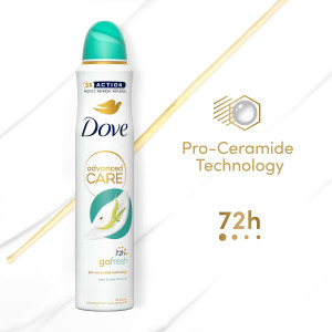 Dove Advanced Care Go Fresh Pear & Aloe Vera  Дезодорант  с аромат на круша и алое вера , 200ml