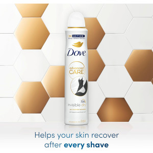 Dove Advanced Care Invisible Dry Spray 72h Дезодорант спрей против изпотяване,200ml