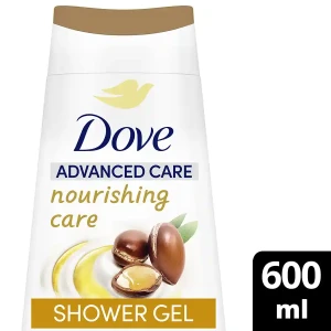 Dove Advanced Nourishing Care Shower Gel Хидратиращ душ гел с арганово масло за суха кожа, 600ml