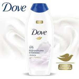 Dove Deeply Nourishing  Дав Душ гел и пяна за вана класик , 700 ml