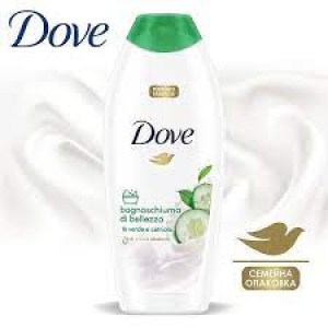 Dove go Fresh Rinfrescante  Душ гел с екстракт от Краставица и зелен чай,700ml