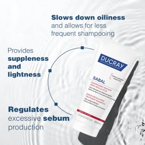 Ducray Sabal Sebum-Regulating Treatment Shampoo Себоредуциращ третиращ шампоан 200 ml