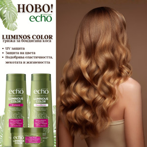 ECHO Luminous color Шампоан за боядисана коса , 400ml