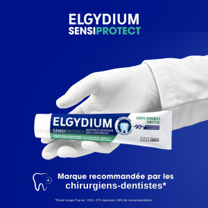 ELGYDIUM Sensiprotect  Sensitive Ежедневна паста за зъби за чувствителни зъби , 75ml