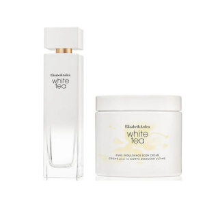 Elizabeth  Arden  White Tea  Set ( EDT 100 ml + Body creme  400 ml )   Дамски подаръчен комплект