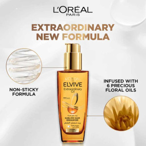 ELSEVE EXTRAORDINARY OIL  ALL HAIR TYPES Олио за коса петролно злато, 100ml