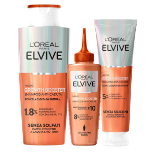 Elseve Growth Booster Шампоан за коса, склонна към косопад поради накъсване, 200ml