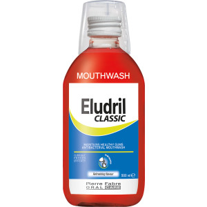 Eludril Classic - Елудрил  класик вода за уста при кървящи венци, 200ml