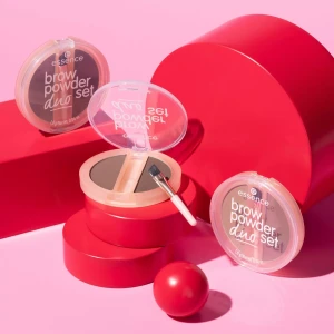 Essence brow powder duo set  01 Light   Дуо комплект пудра за вежди- 1,8 g