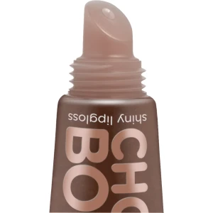 Essence Choco Bomb Shiny Lipgloss 01 Chocoholic Блестящият гланц за устни с аромат на шоколад , 10ml