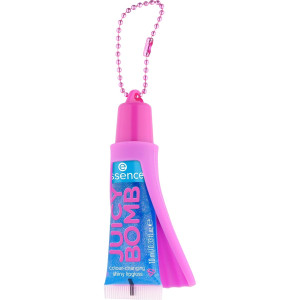 Essence Juicy Bomb Superman  Lip Gloss Гланц за устни, променящ цвета си, син, ефект,  веган, без парабени, 10ml
