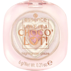 Essence Love It A Chocolate Lot! Highlighter Glaze, No. 01 Хайлайтър с неустоим блясък с нотка на шоколад, 6g