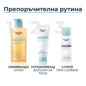 Eucerin AtopiControl Anti-Itch Spray Успокояващ спрей при сърбеж, охлаждащ , 50ml