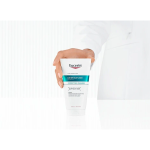 Eucerin DermoPure Clinical Correcting Cleanser Коригиращ измиващ гел за намаляване на появата на акне, 150ml