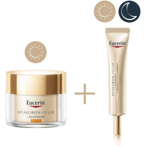 Eucerin  Elasticity  Комплект Дневен крем SPF 30 50 ml + Околоочен крем SPF 20 15 ml