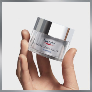 Eucerin Hyaluron-Filler Дневен крем за лице против бръчки за суха кожа SPF15, 50ml