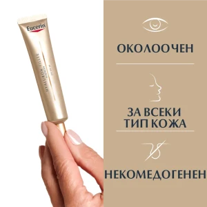 Eucerin Hyaluron-Filler + Elasticity Eye SPF20 Околоочен крем против стареене за зряла кожа, 15ml