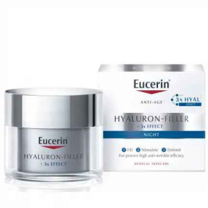 Eucerin Hyaluron-Filler Комплект при фини линии и бръчки Дневен крем SPF30 , 50 ml + Нощен крем 50 ml