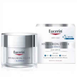 Eucerin Hyaluron-Filler Комплект при фини линии и бръчки Дневен крем SPF30 , 50 ml + Нощен крем 50 ml