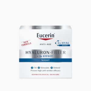 Eucerin Hyaluron - Filler  Еуцерин Нощен крем за лице против бръчки, 50ml