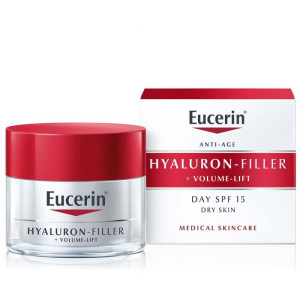 Eucerin Hyaluron-Filler + Volume-Lift Еуцерин Дневен крем за суха кожа SPF15 , 50ml