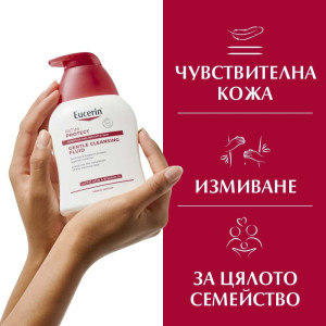 Eucerin Intim-Protect Gentle Cleansing Lotion for Sensitive Skin  Нежен интимен измиващ гел за чувствителна кожа , 250ml
