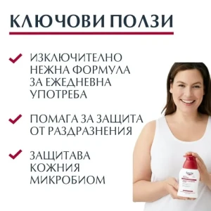 Eucerin Intim-Protect Gentle Cleansing Lotion for Sensitive Skin  Нежен интимен измиващ гел за чувствителна кожа , 250ml