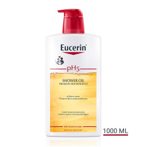 Eucerin® pH5 Shower-Oil for Sensitive Skin  Душ-олио за тяло, за чувствителна кожа, 1000ml