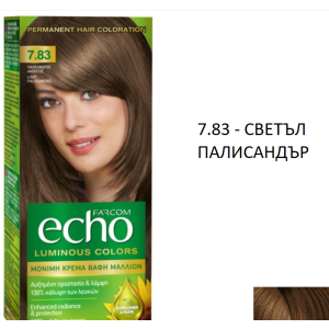 Farcom Echo Hair Color   Амонячна крем боя за коса  -120 мл.