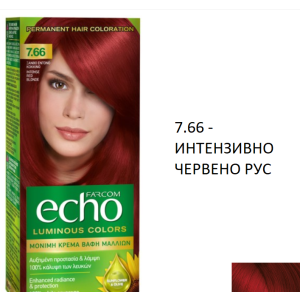 Farcom Echo Hair Color   Амонячна крем боя за коса  -120 мл.