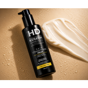 FARCOM HD Keratin Hair Straightening Cream Ultra Sleek Finish Изглаждащ крем за коса с кератинови аминокиселини, 150ml