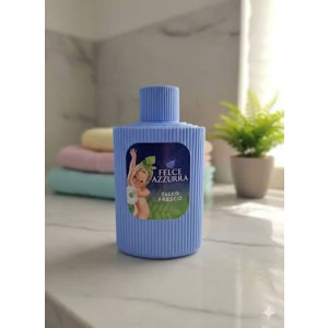 Felce Azzurra Fresco Talc Powder  Ултрафин талк на прах,  да успокои, освежи и деликатно парфюмира кожата , 200g