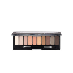 Flormar  eye shadow  palette  NUDE   Палитра сенки за очи  10 цвята  -10 гр .