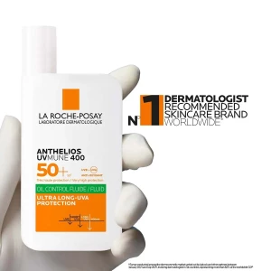 La Roche-Posay Anthelios UVMune 400 Oil Control SPF50+ Слънцезащитен Флуид за мазна кожа