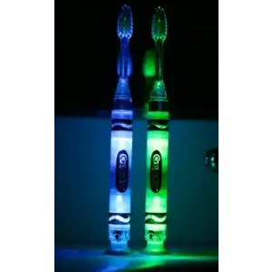 G.U.M Toothbrush Junior Monster Light-Up Детска четка за зъби със светещ таймер 6+