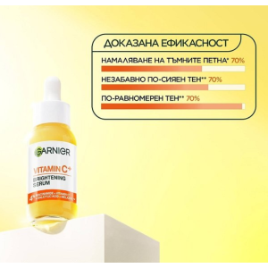 Garnier Vitamin C Brightening Serum Серум за лице срещи тъмни петна - 30 ml