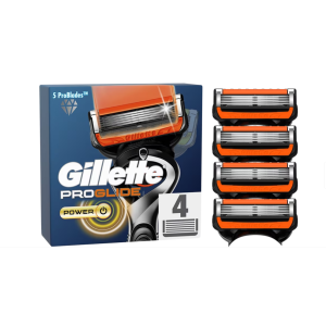 Gillette Fusion Proglide Power 5 Резервни ножчета за самобръсначка - 4 броя