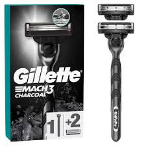 Gillette Mach3 Charcoal  Самобръсначка 1бр. + резервни ножчета - 1бр.