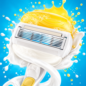 Gillette Venus Comfortglide Coconut  Сменяеми ножчета за бръснене Венус с 5 ножчета, 1 брой