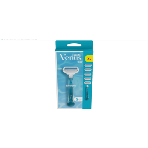 Gillette Venus Smooth Razor Система за бръснене с 3 ножчета,  /5 ножчета в комплекта /