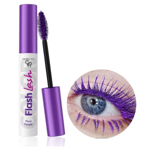 Golden Rose Flash Lash  Plum Purple mascara  Цветна спирала за очи в лилав цвят Plum Purple - 9 ml