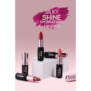 Golden Rose Silky Shine Lipstick  Hydrating Lipstick № 203   Хидратиращо червило за устни - 4,2 g
