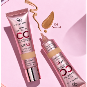 Golden Rose Skin Perfector CC Light Foundation SPF 50  Лек коригиращ фон дьо тен за лице  - 30 ml