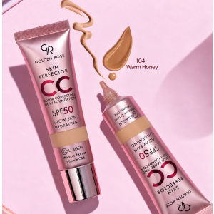 Golden Rose Skin Perfector CC Light Foundation SPF 50  Лек коригиращ фон дьо тен за лице  - 30 ml