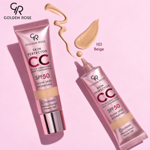 Golden Rose Skin Perfector CC Light Foundation SPF 50  Лек коригиращ фон дьо тен за лице  - 30 ml