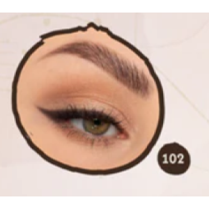 Golden Rose Tattoo Gel Eyepencil No 102 Dark Brown  Гел молив за очи   ( Тъмно  кафяв ) -1,2 gr