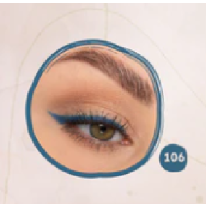 Golden Rose Tattoo Gel Eyepencil No 106 Azure   Гел молив за очи  (Морско синьо ) -1,2 gr